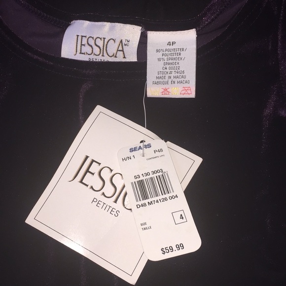 Jessica Petites velvet dress - Picture 2 of 8